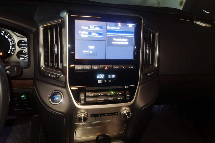 Used Toyota Land Cruiser  Audio And AC Panel