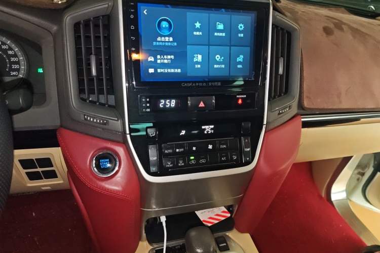 Used Toyota Land Cruiser  Audio And AC Panel