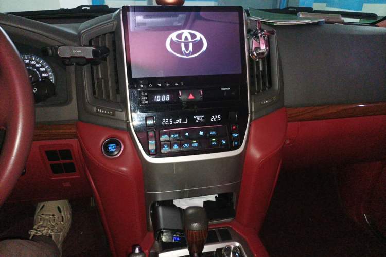 Used Toyota Land Cruiser  Audio And AC Panel