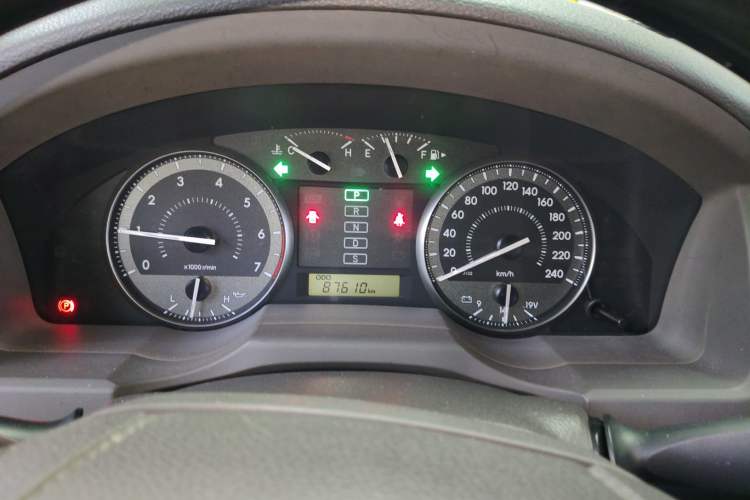 Used Toyota Land Cruiser 2017 4.0 GX-R Aluminum Wheels No Sunroof High-End Version—Middle East Market Instrument Cluster