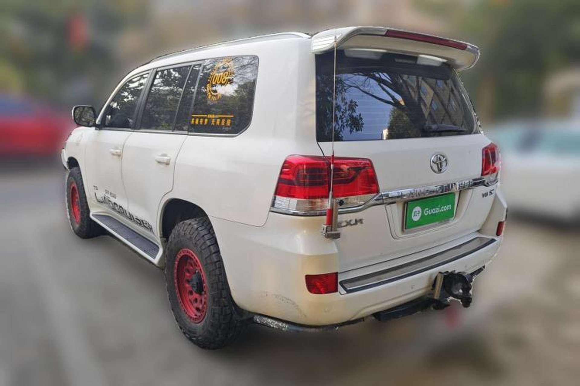Used Toyota Land Cruiser 2017 5700 Middle East Edition Rear Left 45 Deg