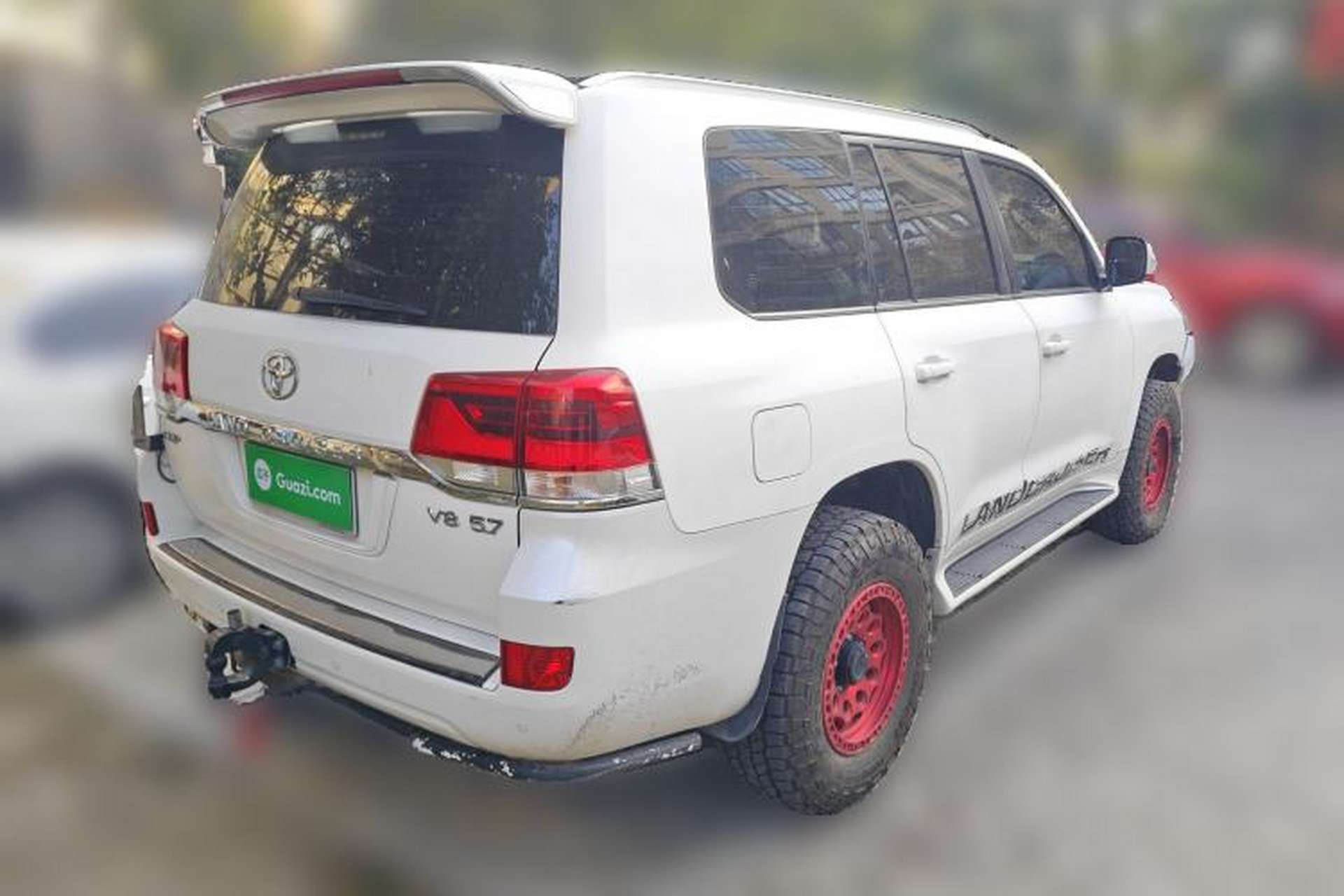 Used Toyota Land Cruiser 2017 5700 Middle East Edition Rear Right 45 Deg