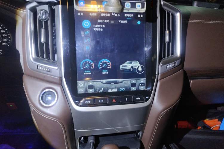 Used Toyota Land Cruiser  Audio And AC Panel