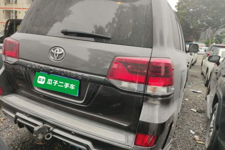 Used Toyota Land Cruiser 2018 4.0L Automatic 7-Seater U.S. Specification Rear Right 45 Deg