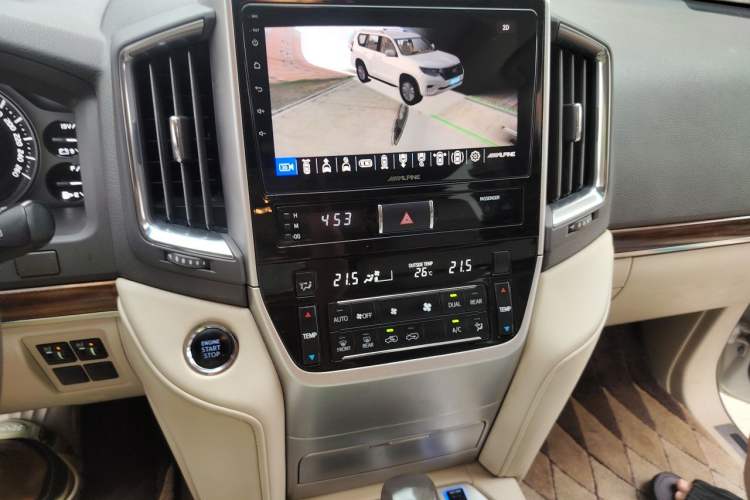Used Toyota Land Cruiser  Audio And AC Panel