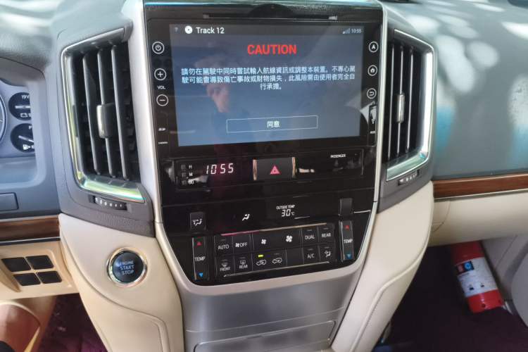 Used Toyota Land Cruiser  Audio And AC Panel