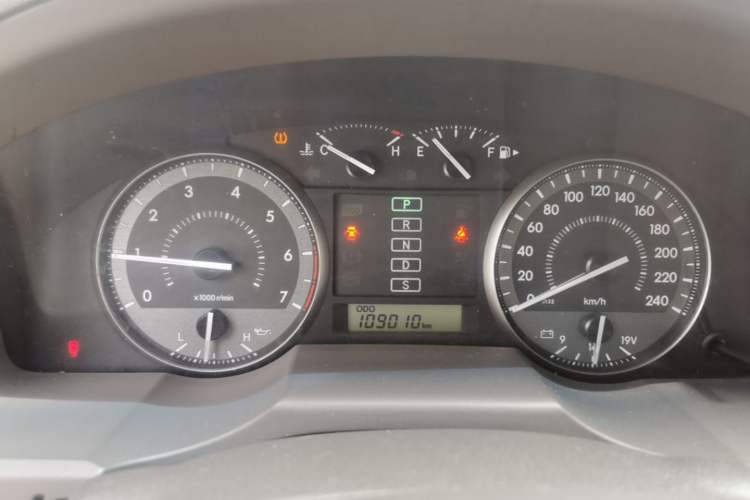 Used Toyota Land Cruiser 2018 4.0L GX-R Gasoline 7-Seater Middle East Instrument Cluster