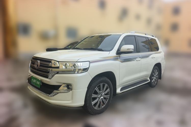 Used Toyota Land Cruiser Land Cruiser 4.6L gasoline, 7 seats, with sunroof and rear-mounted spare tire Guazi used car, China used car export, Used car for sale, Used  cars, Cheapest cars for sale