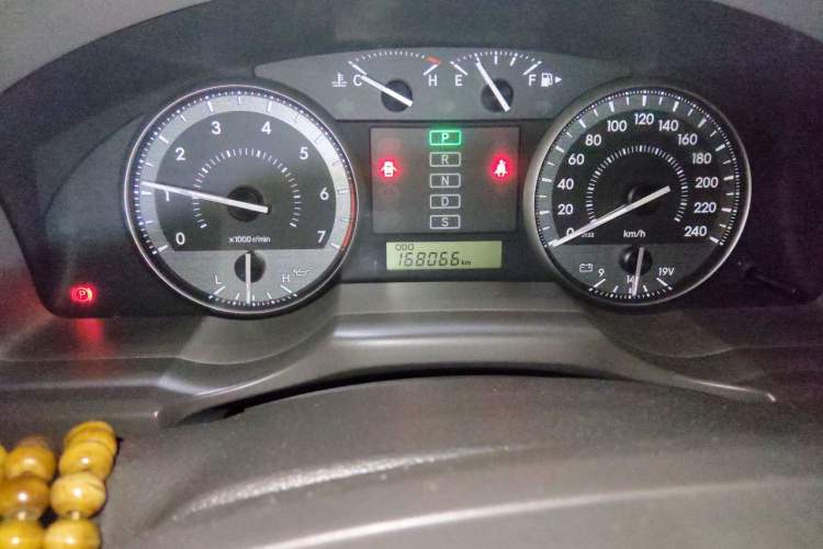 Used Toyota Land Cruiser 2018 4.0L GX-R Gasoline 7-Seater Middle East Odometer Close Up