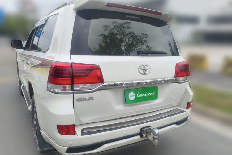 Used Toyota Land Cruiser 2018 4.0 GX-R Eight Cylinders No Winch Outboard Mount Middle East Rear Left 45 Deg