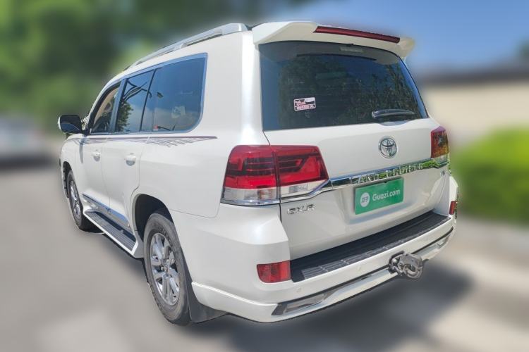 Used Toyota Land Cruiser 2018 4.0L GX-R Gasoline 7-Seater Middle East Rear Left 45 Deg