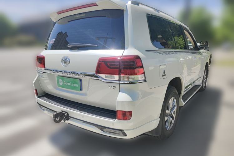 Used Toyota Land Cruiser 2018 4.0L GX-R Gasoline 7-Seater Middle East Rear Right 45 Deg