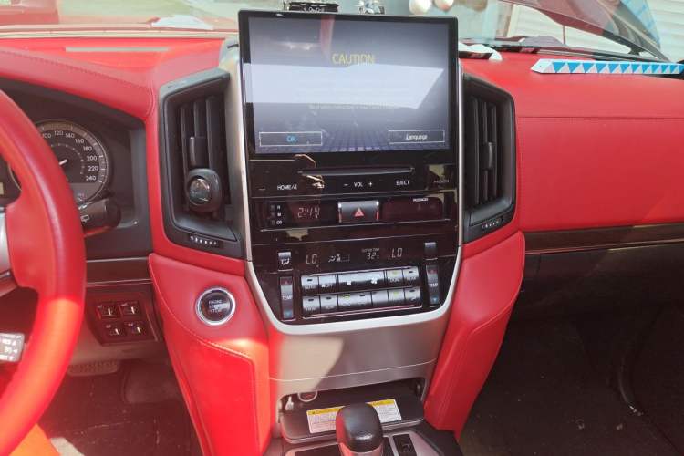 Used Toyota Land Cruiser  Audio And AC Panel