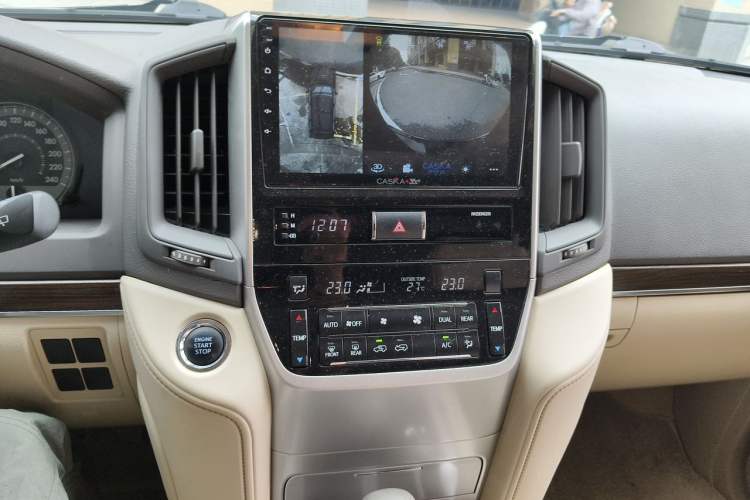 Used Toyota Land Cruiser  Audio And AC Panel