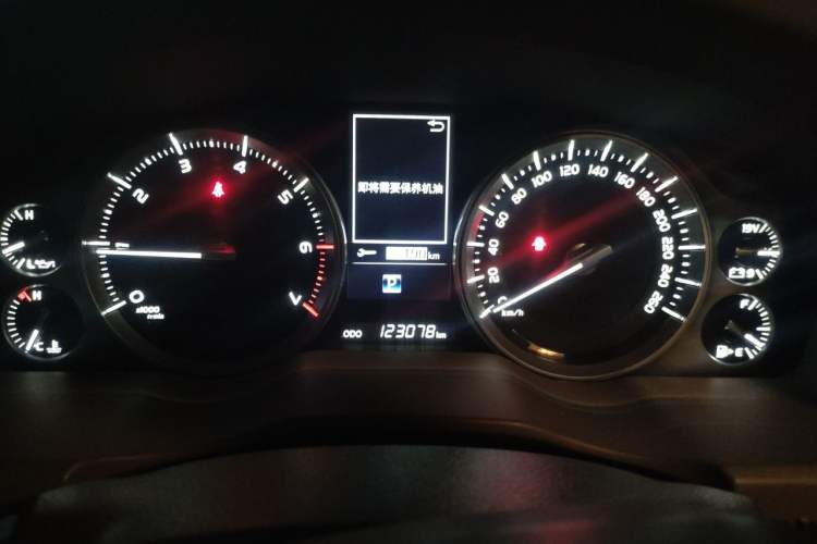 Used Toyota Land Cruiser 2019 5.7L 7-Seater Middle East Version Instrument Cluster