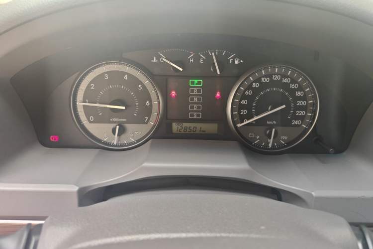 Used Toyota Land Cruiser  Odometer Close Up