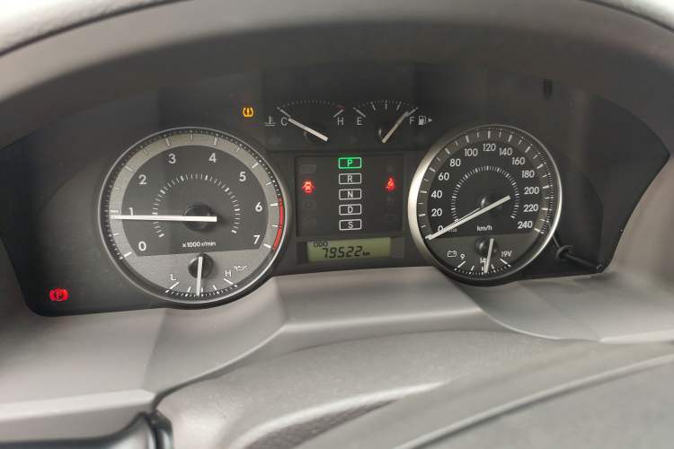 Used Toyota Land Cruiser 2019 4.0L VX-R Lowered Suspension Middle East Odometer Close Up