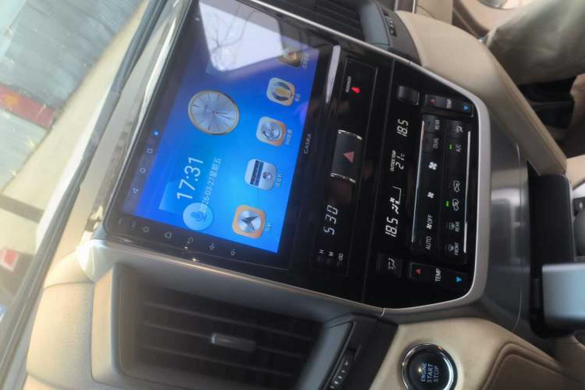 Used Toyota Land Cruiser  Audio And AC Panel