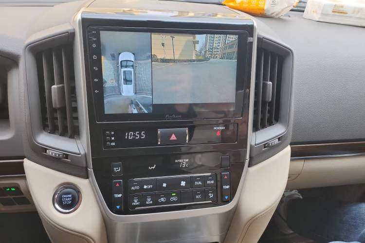Used Toyota Land Cruiser 2019 4.0L GX-R 7 Seats Parallel Import Audio And AC Panel