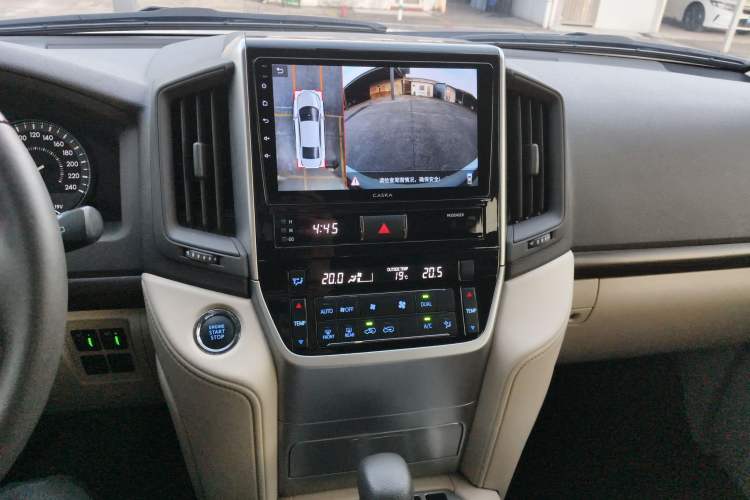 Used Toyota Land Cruiser 2019 4.0L GX-R 5-Seater Parallel Import Audio And AC Panel