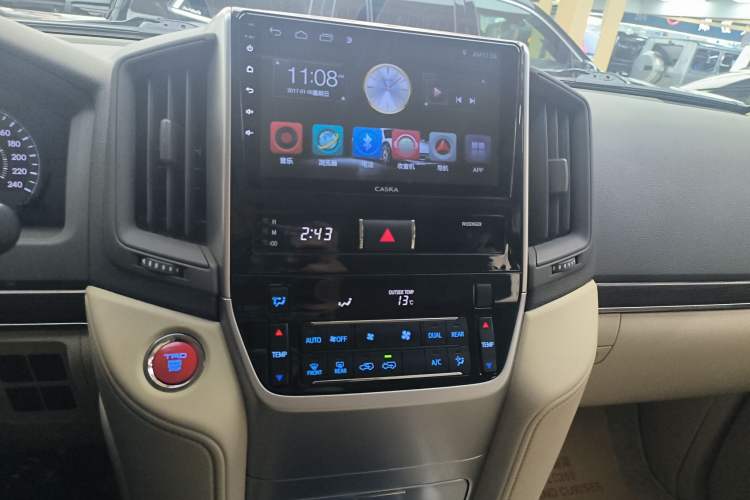Used Toyota Land Cruiser 2019 4.0L 7-Seater Automatic Transmission Middle East Version Audio And AC Panel