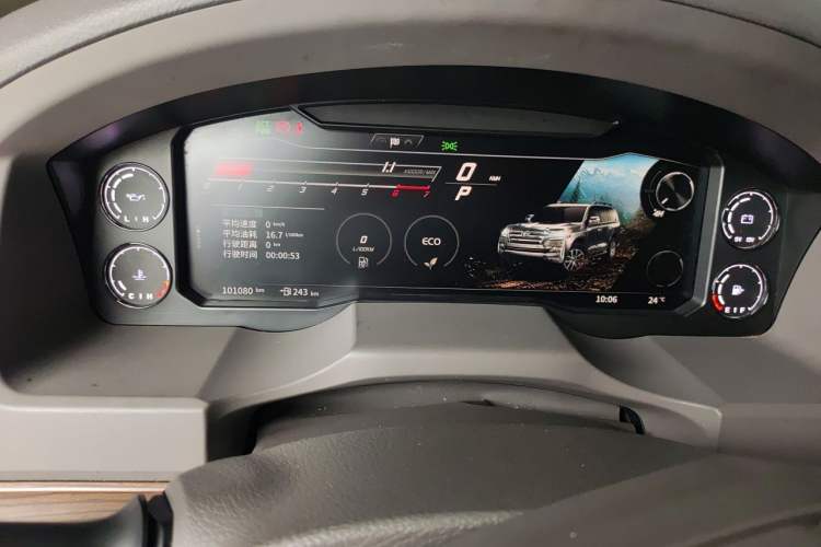 Used Toyota Land Cruiser 2019 4.6L GX-R Middle East Version Instrument Cluster