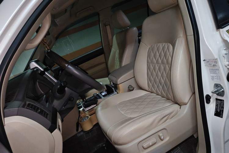 Used Toyota Land Cruiser 2019 4.0L Iron Wheels Refrigerator with Electric Base Basic Version—Middle East Left Front Seat