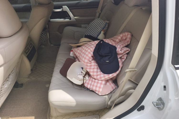 Used Toyota Land Cruiser 2019 4.0L Iron Wheels Refrigerator with Electric Base Basic Version—Middle East Left Rear Seat