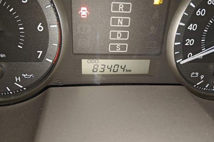 Used Toyota Land Cruiser 2019 4.0L GX-R 5-Seater Parallel Import Odometer Close Up
