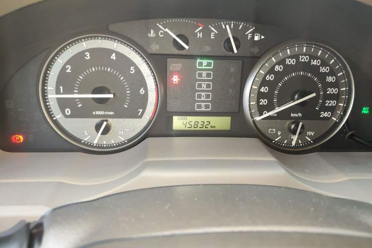 Used Toyota Land Cruiser 2019 4.0L GX-R 7 Seats Parallel Import Odometer Close Up