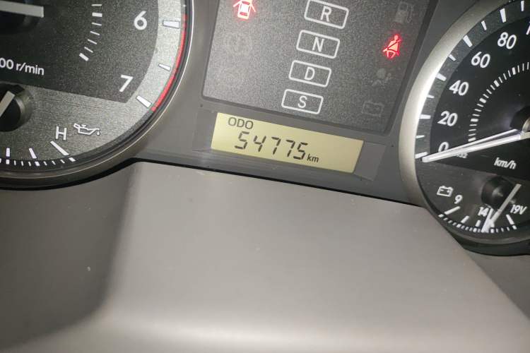 Used Toyota Land Cruiser 2019 4.0L 7-Seater Automatic Transmission Middle East Version Odometer Close Up