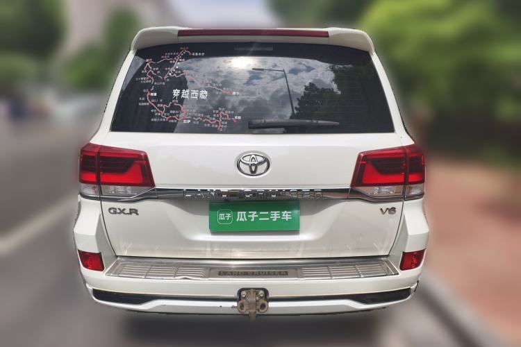 Used Toyota Land Cruiser 2019 4.0L Iron Wheels Refrigerator with Electric Base Basic Version—Middle East Rear