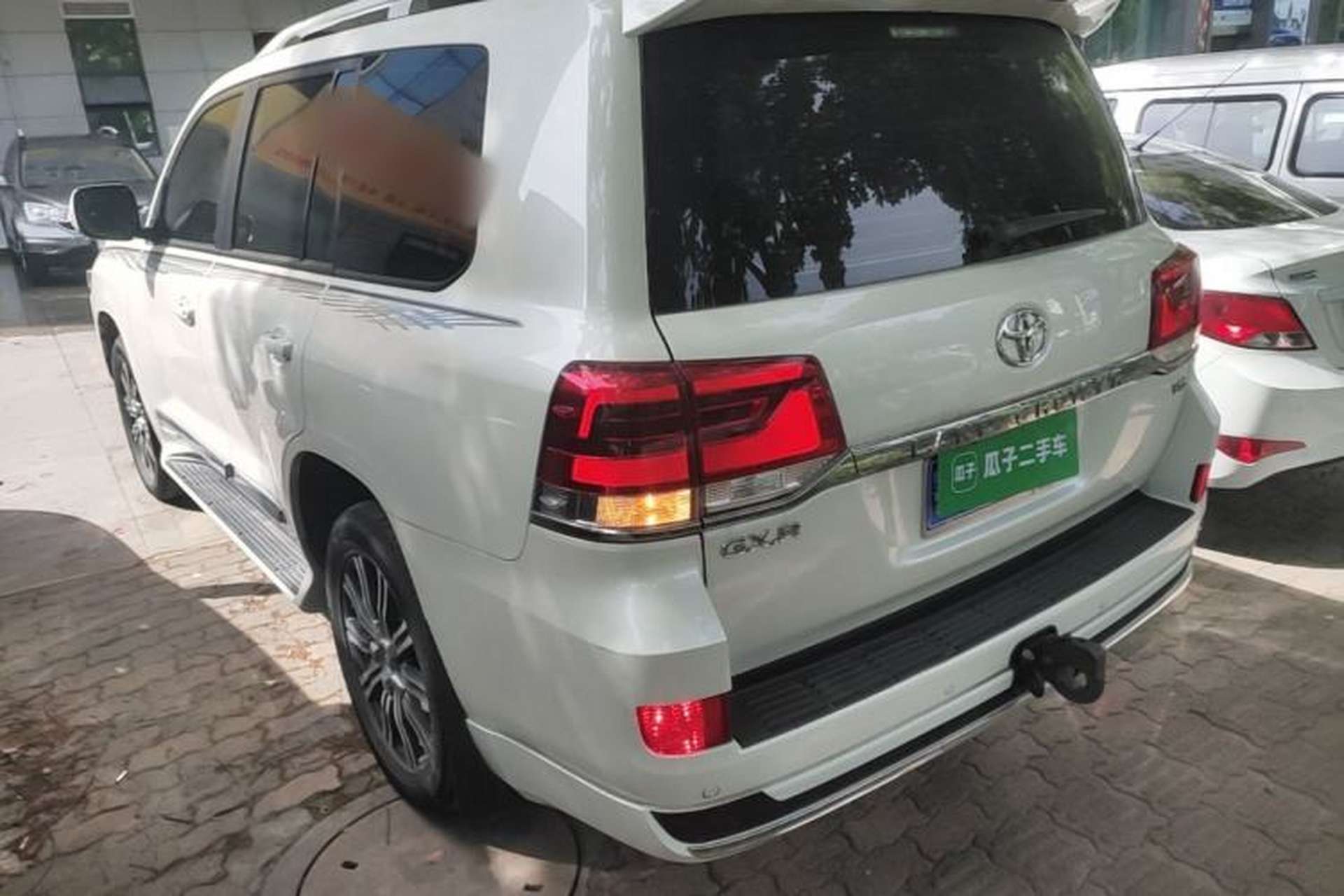 Used Toyota Land Cruiser 2019 4.0L 7-Seater Automatic Transmission Middle East Version Rear Left 45 Deg