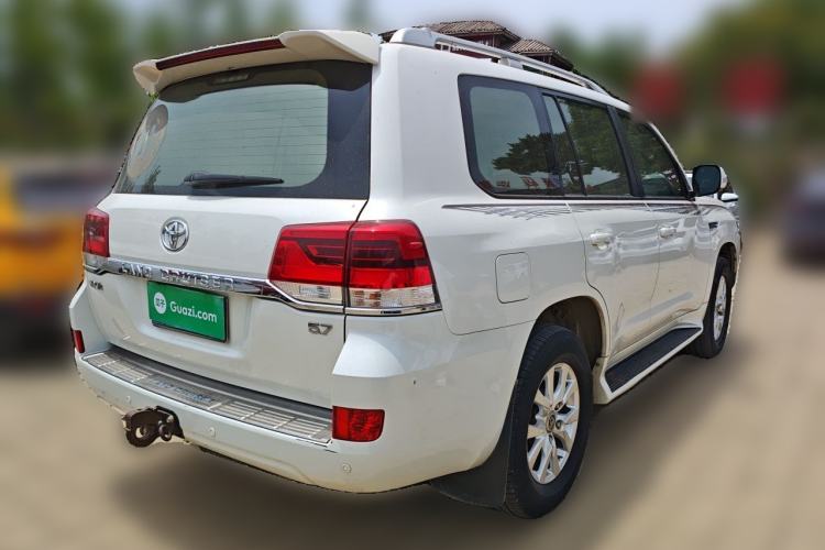 Used Toyota Land Cruiser 2019 4.0L VX-R Lowered Suspension Middle East Rear Right 45 Deg