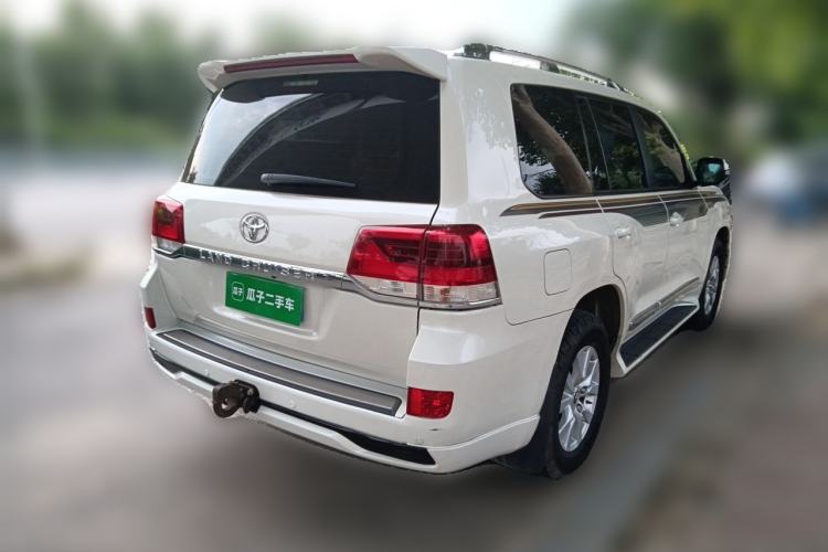 Used Toyota Land Cruiser 2019 4.0L 7-Seater Automatic Transmission Middle East Version Rear Right 45 Deg