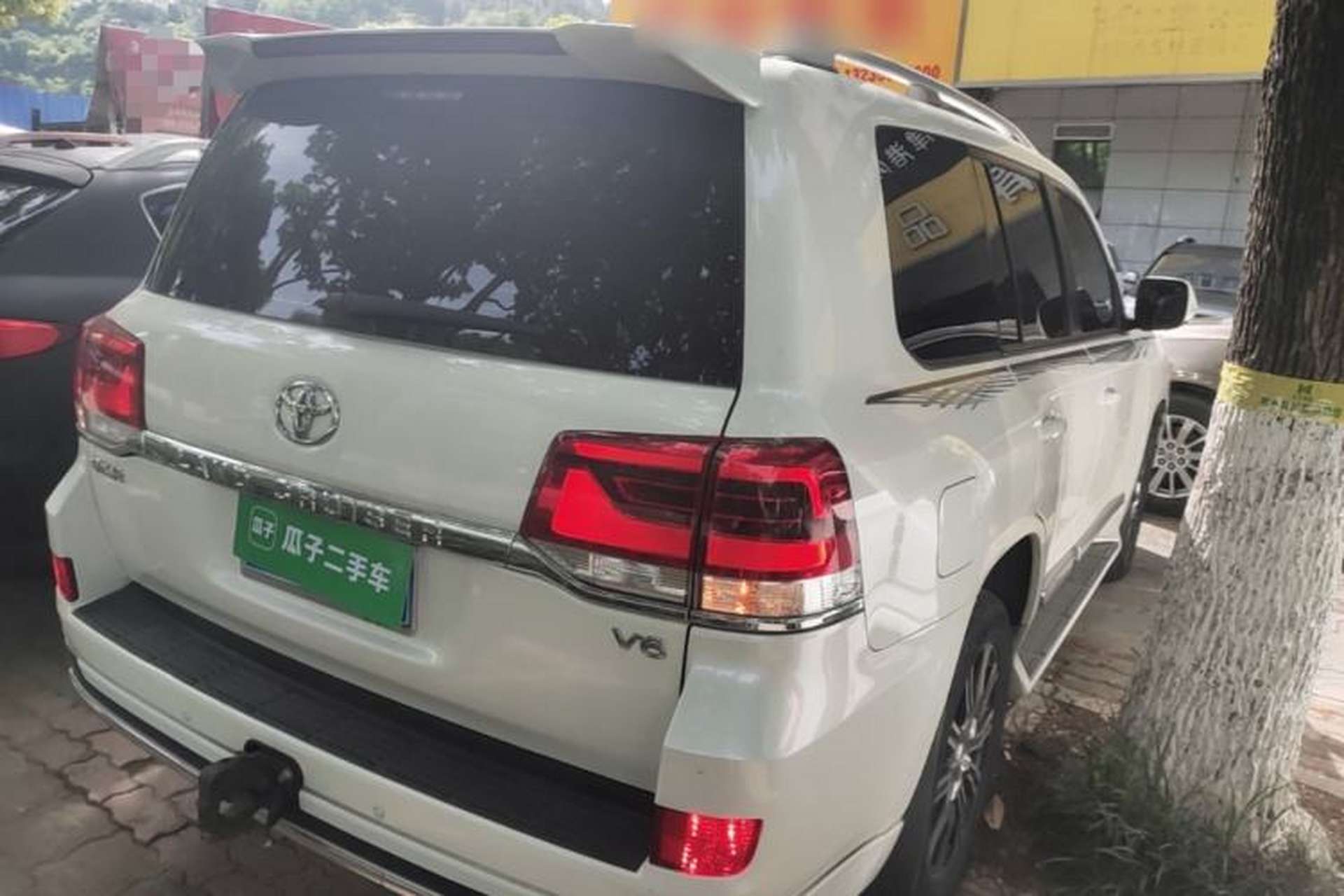 Used Toyota Land Cruiser 2019 4.0L 7-Seater Automatic Transmission Middle East Version Rear Right 45 Deg