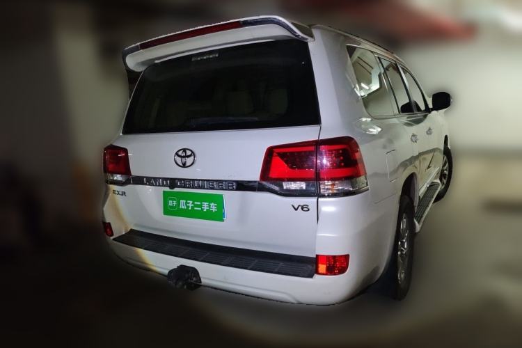 Used Toyota Land Cruiser 2019 4.0L 7-Seater Automatic Transmission Middle East Version Rear Right 45 Deg