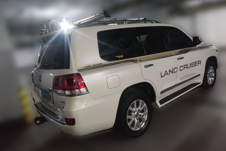 Used Toyota Land Cruiser 2019 4.0L 7-Seater Automatic Transmission Middle East Version Rear Right 45 Deg