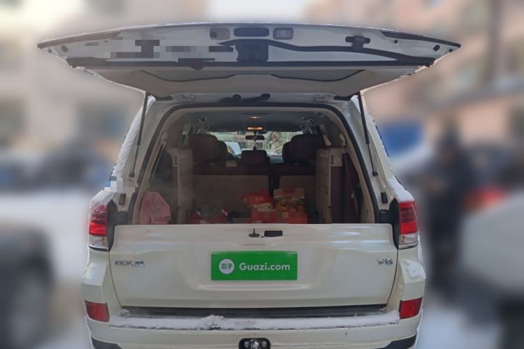 Used Toyota Land Cruiser 2019 4.0L Iron Wheels Refrigerator with Electric Base Basic Version—Middle East Trunk