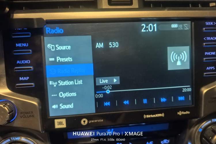 Used Toyota Land Cruiser  Audio And AC Panel