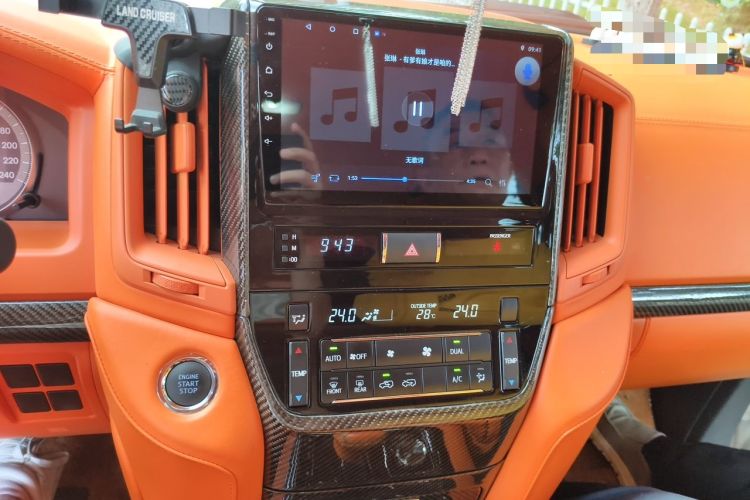 Used Toyota Land Cruiser  Audio And AC Panel