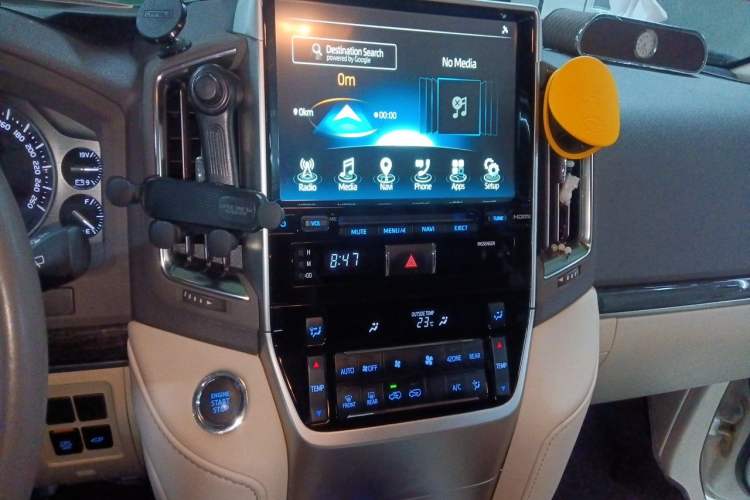 Used Toyota Land Cruiser  Audio And AC Panel