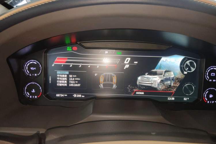 Used Toyota Land Cruiser 2020 4.0L GX-R 7-Seater Middle East Version Instrument Cluster