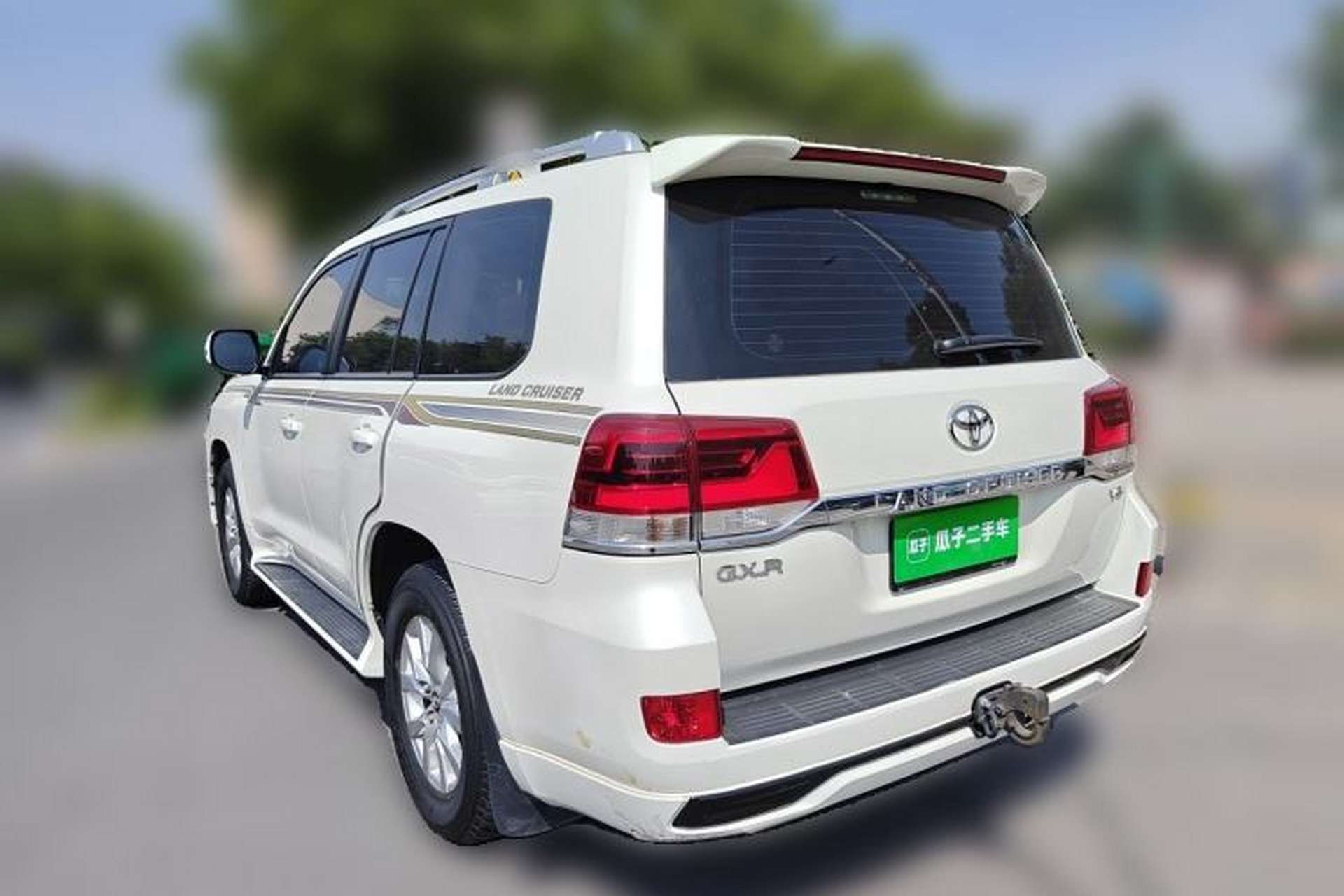 Used Toyota Land Cruiser 2020 4.0L GX-R Middle East Rear Left 45 Deg