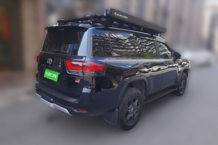 Used Toyota Land Cruiser 2023 Toyota Land Cruiser 3500 3.5T GXR with 18-inch Wheels 8 Airbags and Sunroof – Middle East Version Rear Right 45 Deg