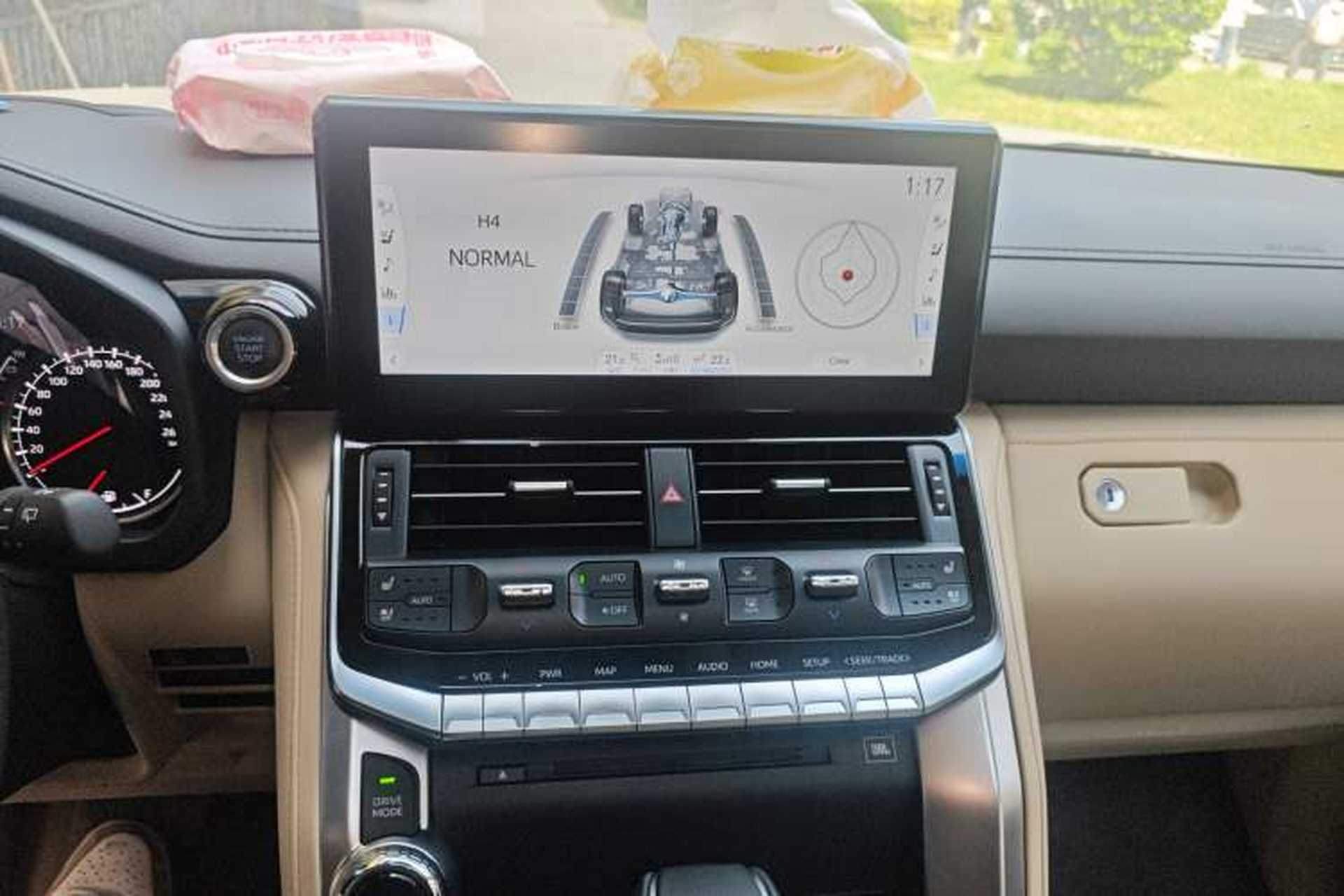 Used Toyota Land Cruiser  Audio And AC Panel