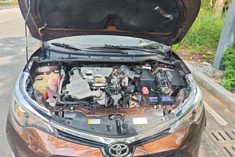 Used Toyota Levin 2017 Revised 185T CVT Elite Edition China V Standard Engine Bay