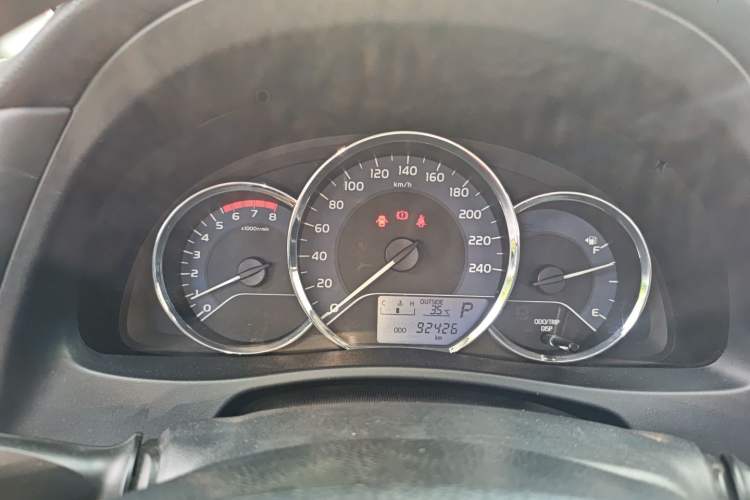 Used Toyota Levin 2017 Revised 185T CVT Elite Edition China V Standard Instrument Cluster