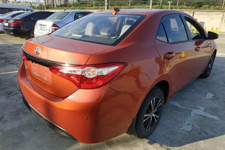 Used Toyota Levin 2015 1.6G CVT Orange Limited Edition Rear Right 45 Deg