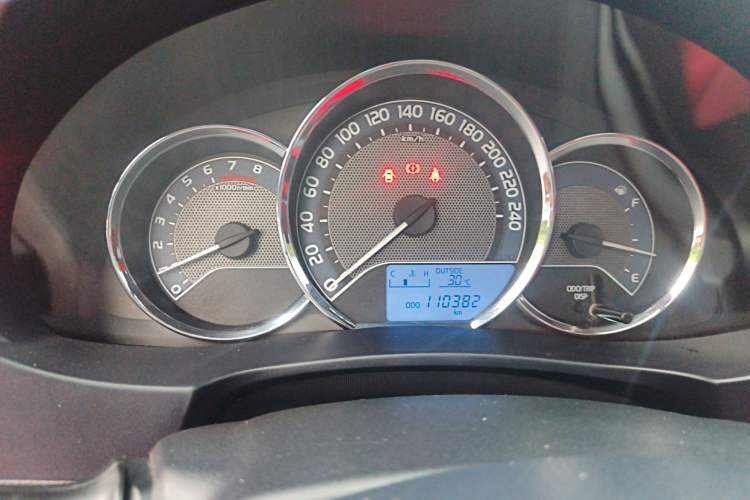 Used Toyota Levin 2014 1.6G Manual Elite Edition Instrument Cluster
